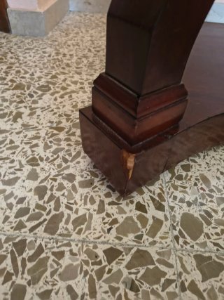 Mueble de entrada de caoba