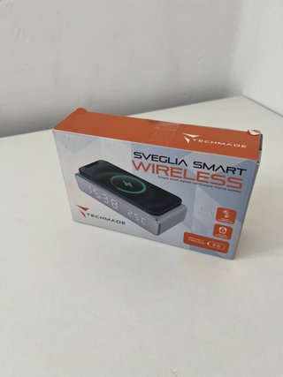 Despertador Techmade con Carga Inalámbrica