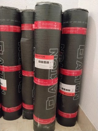 Tela asfáltica Axton lámina betún elastómero