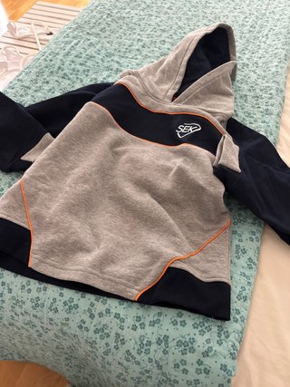 Sudadera SEK Talla 12 Gris/Azul