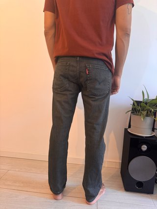 Pantalón Levi's 502 Hi-Ball gris W33 L32
