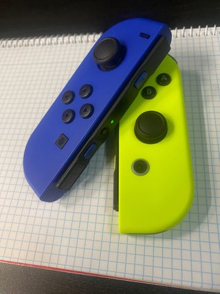 Joy-con azul-amarillo compatibles Nintendo Switch