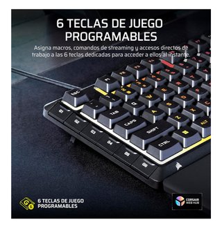 Teclado Corsair K100 Plus RGB