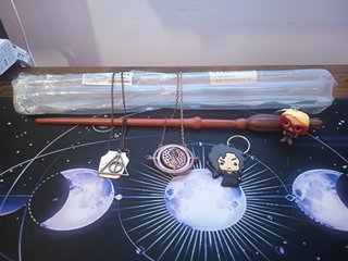 Varita Harry Potter Luna + Accesorios