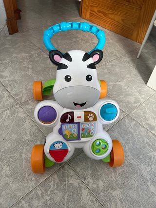 Andador bebé cebra Fisher-Price