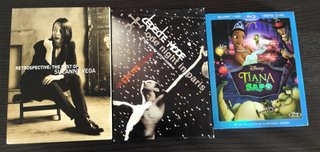 Lote 3 DVDs: Suzanne Vega, Depeche Mode y Tiana