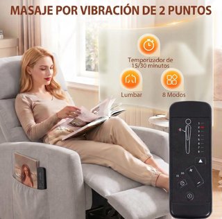 Sillón de Masaje Gris