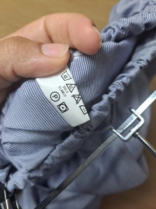 Pantalón de niño rayas azules
