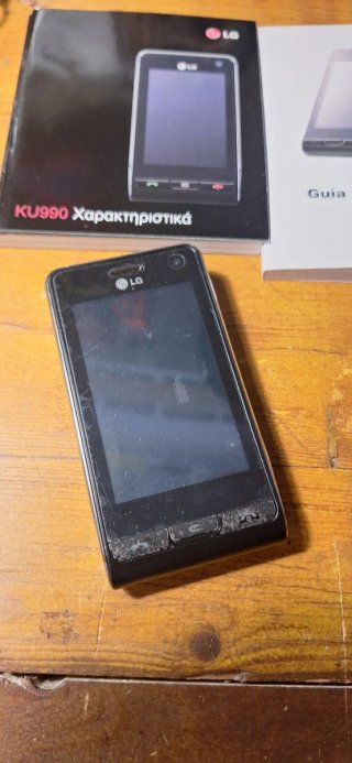 Móvil LG KU990 Negre