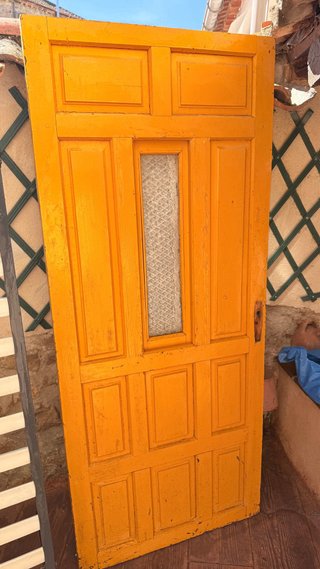 Puerta Rústica de Madera