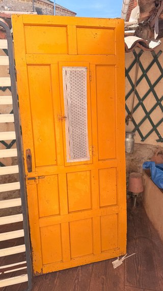 Puerta Rústica de Madera