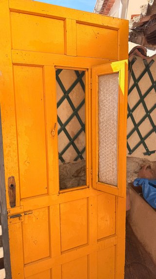 Puerta Rústica de Madera