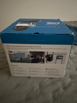 Cámara Solar 360° Sin Cables