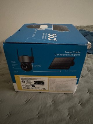 Cámara Solar 360° Sin Cables
