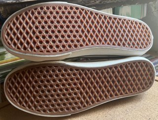 Zapatillas VANS Caña Alta Cuero Blancas Talla 44.5
