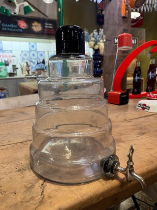 Dosificador de colonia y Perfume Antiguo