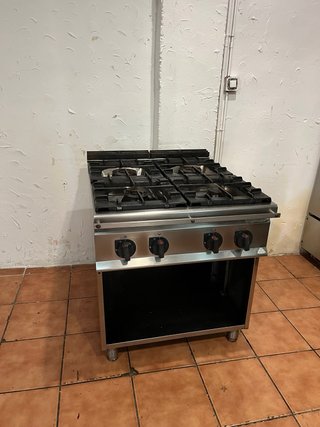 Cocina Industrial 4 Fuegos Berto's