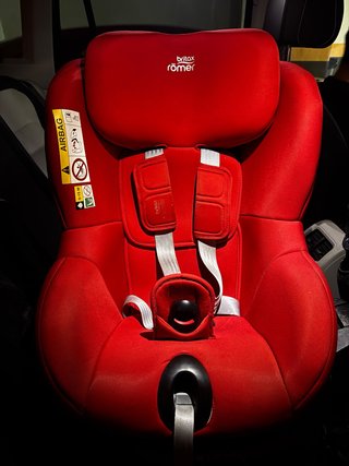 Silla de coche Britax Römer roja