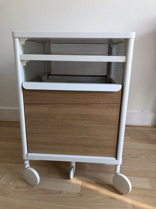 Mueble auxiliar Ikea con ruedas/ carro cocina