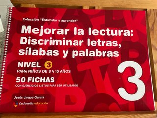 Mejorar la lectura : discriminar letras, sílaba...