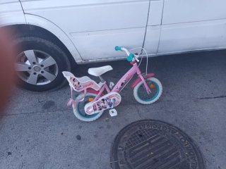 Bicicleta infantil Minnie rosa
