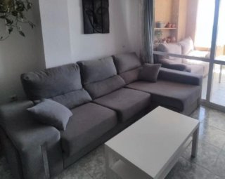 Sofá Chaise Longue Gris