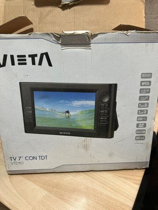 Televisión Portátil Vieta 7 pulgadas