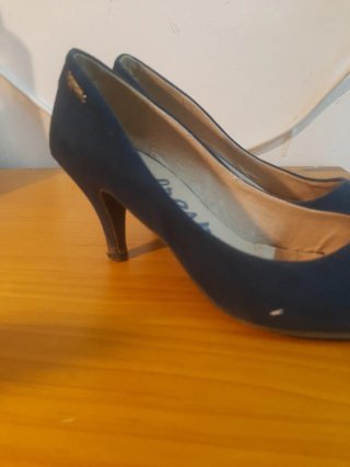 Zapatos de Salón Azul Marino