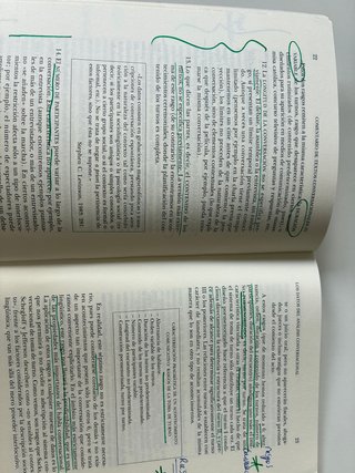 Libros con subrayados