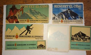 Lote pegatinas everest