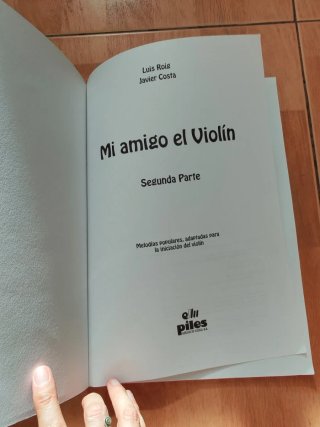 Libro Mi amigo el Violín (Segunda Parte)