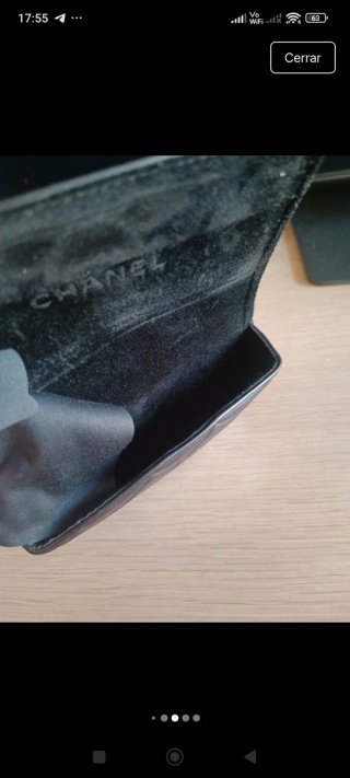 Estuche Gafas Chanel Negro