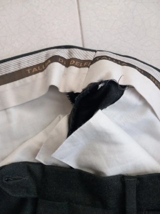 Pantaloni lana Antony Morato uomo verde oliva
