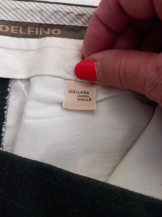 Pantaloni lana Antony Morato uomo verde oliva