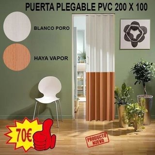 PUERTA PLEGABLE PVC