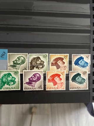 Sellos Carlos V Centenario 1958