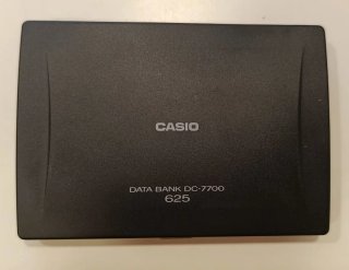 Calculadora y Agenda Casio Data Bank DC-7700