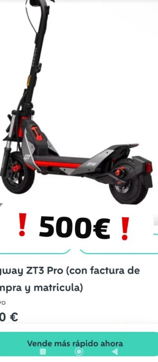 Segway ZT3 Pro Patinete Eléctrico