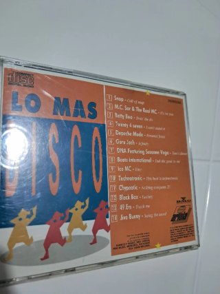 CD Lo Mas Disco / año 1990