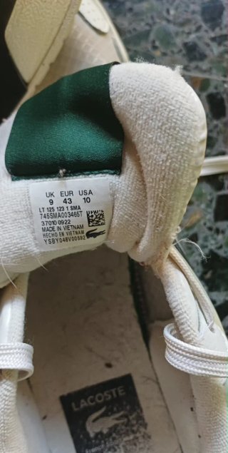 Zapatillas Lacoste Blancas