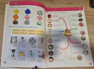 Libro de francés,  6 Primaria, CLIC CLAC 2