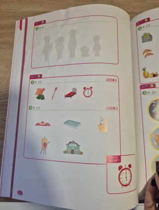 Libro de francés,  6 Primaria, CLIC CLAC 2