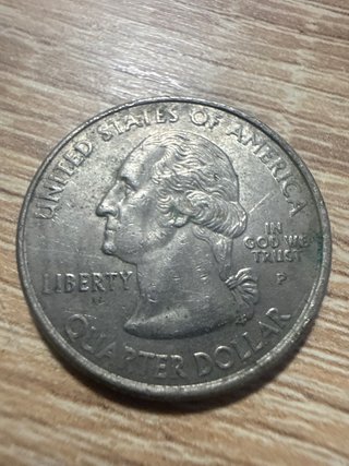 Moneda de 25 Centavos USA (Quarter Dollar)