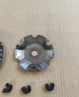 Variador original Piaggio Leader y rodillos