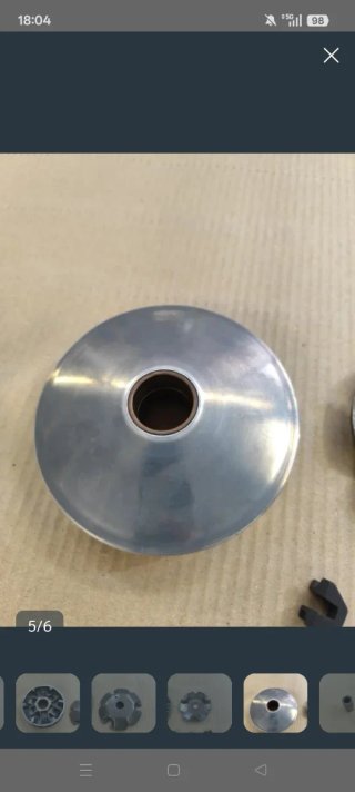 Variador original Piaggio Leader y rodillos
