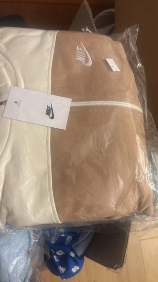 Chándal Nike Beige y Marrón Talla L