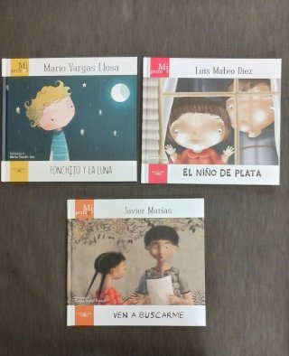 3 libros infantiles de la colección "Mi primer"