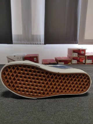 Vans Sk8-Hi Blu/Nero Tg 36 Nuove