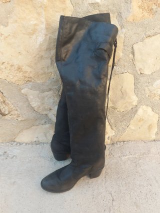 Botas Altas Mustang Over the Knee Talla 40