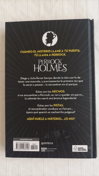 Libro lectura Perrock Holmes